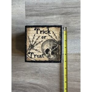 Trick Or Treat Halloween Trinket Box